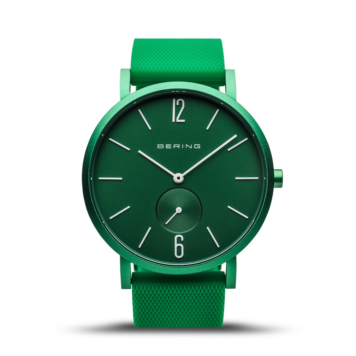 BERING True Aurora Matte Green 40mm Unisex Watch 16940-899