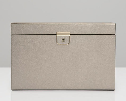 WOLF Palermo Pewter Large Jewelry Case 213078