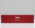 WOLF Palermo Red Medium Jewelry Case 213272