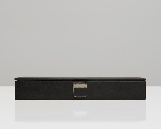 WOLF Palermo Black Anthracite Safe Deposit Jewelry Box 213502