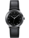 Junghans Max Bill Handaufzug Hand-Winding Black Dial Men's Watch 027/3702.02