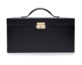 WOLF Heritage Large Black Jewelry Box 280202