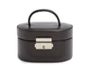 WOLF Heritage Mini Oval Black Jewelry Box 281402
