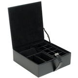 WOLF 290702 Black Heritage Large Valet Case