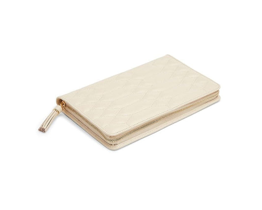 WOLF Caroline Large Jewelry Portfolio Ivory 324053