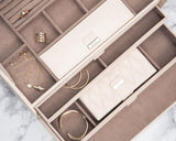 WOLF Caroline Ivory Large Jewelry Case 329653