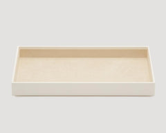 WOLF Vault 1.5" Standard Tray Ivory Leather 435153