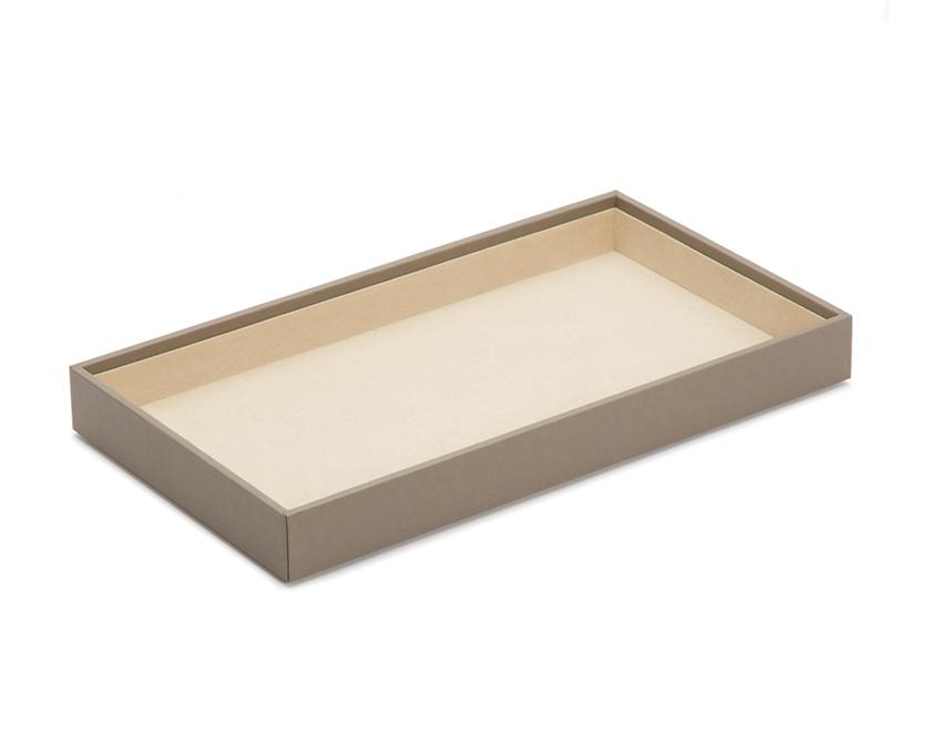 WOLF Vault 1.5" Standard Tray Gray Leather 435165