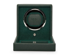 WOLF Cub Green Watch Winder With Glass Cover 461141