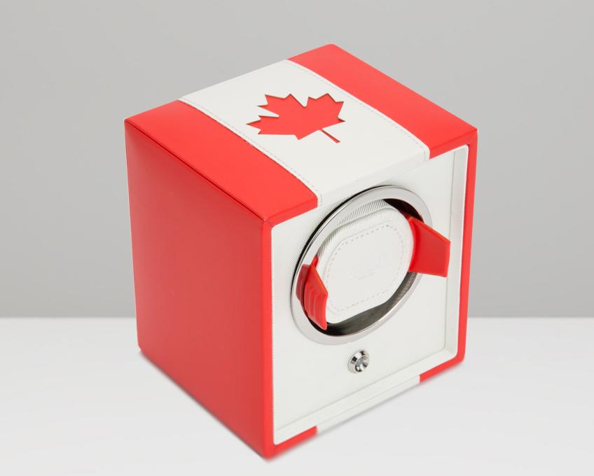WOLF Navigator Canadian Flag Cub Single Watch Winder 471204