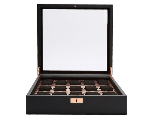 WOLF Axis 15 Piece Copper Watch Box 488316