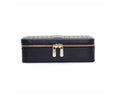 WOLF Maria Medium Jewelry Zip Case Navy 766317