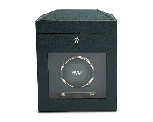 WOLF British Racing Green Single Watch Winder 792141