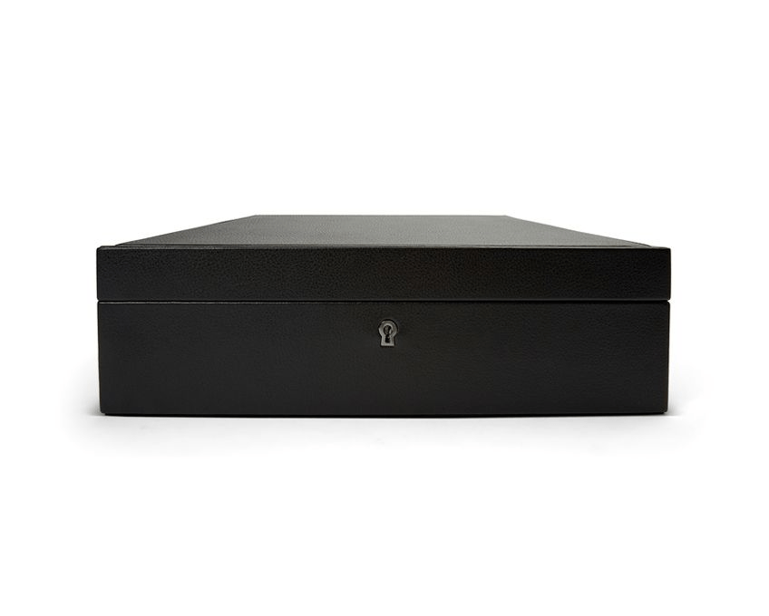 WOLF British Racing Black 10 Piece Watch Box 792702