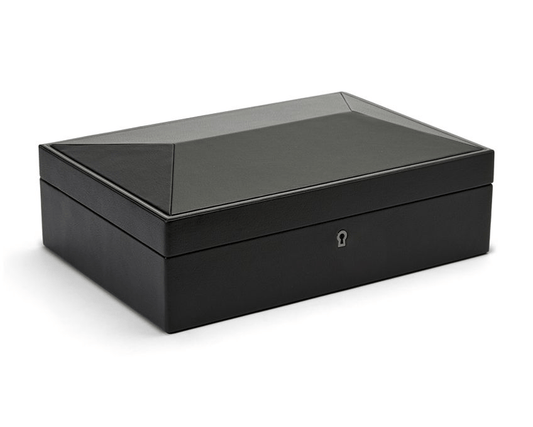 WOLF British Racing Black 10 Piece Watch Box 792702