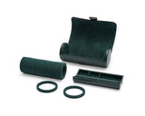 WOLF British Racing Green Triple Watch Roll 792941