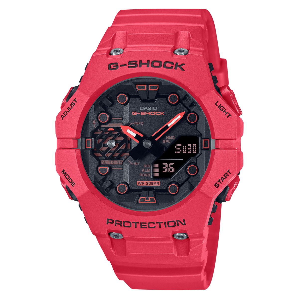 G-Shock Analog-Digital Bluetooth Red Men's Watch GAB001-4A