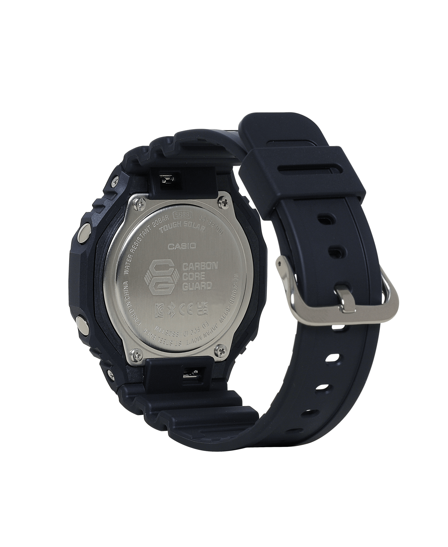 GAS100-1A | Silver Analog-Digital Men's Tough Solar Watch - G-SHOCK | CASIO