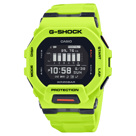 G-Shock Digital MOVE Sports Yellow Men's Watch GBD200-9