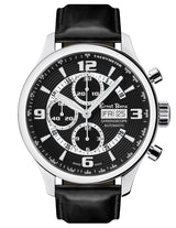 Ernst Benz GC10121 Mens Watch Chronoscope Contemporary 47mm Black Dial