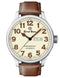 Ernst Benz Chronosport Parchment Dial Brown Leather Band 47mm Men's Automatic Watch GC10218