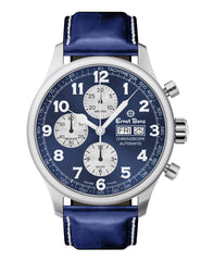 Ernst Benz Chronoscope Chronograph 44mm Blue Dial Men's Swiss Automatic Watch GC40114