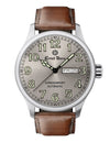 Ernst Benz Chronosport Slate Dial Brown Leather Band 44mm Automatic Men's Watch GC40215