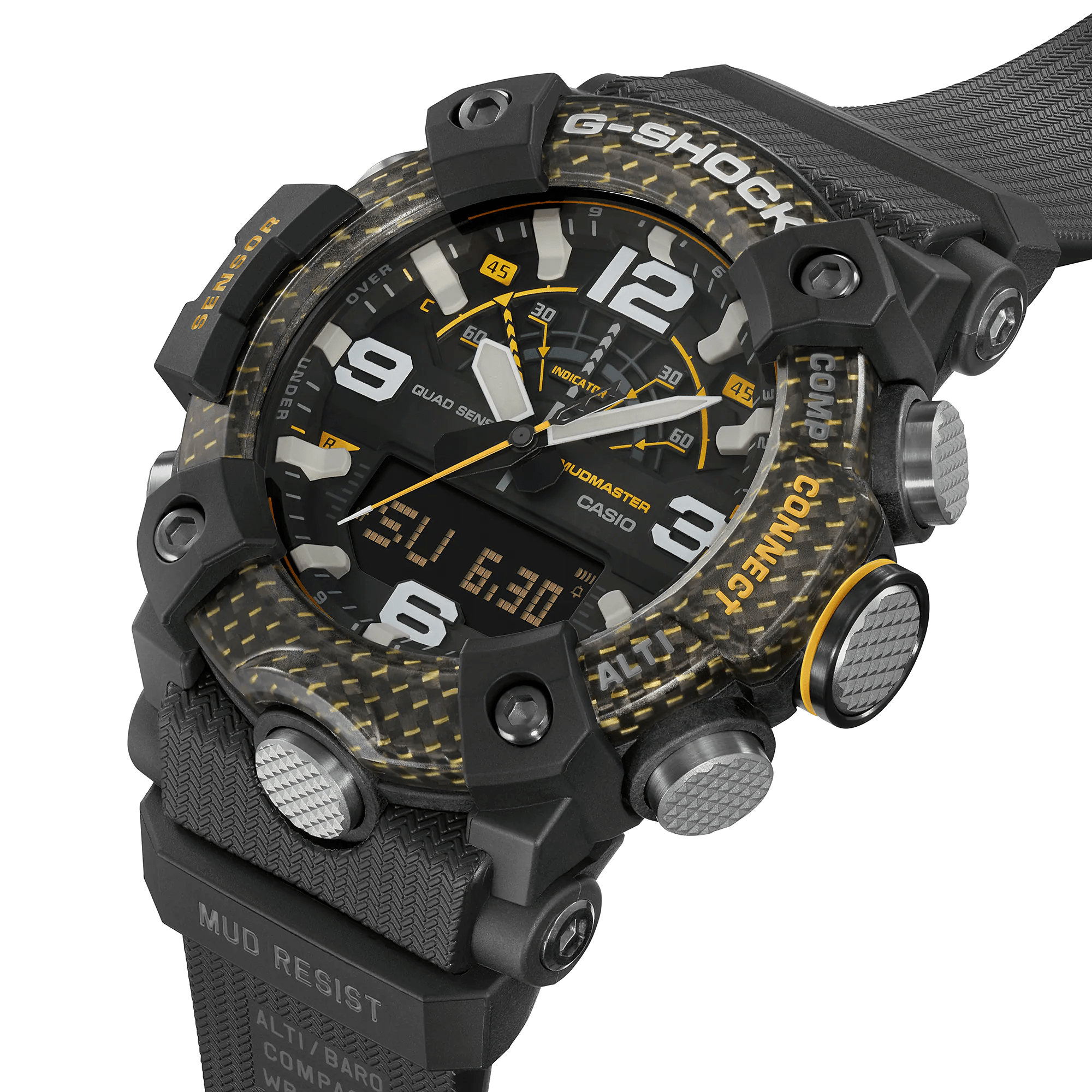 G-Shock Mudmaster Carbon Core Guard Bright Yellow Men's Watch GGB100Y-1A