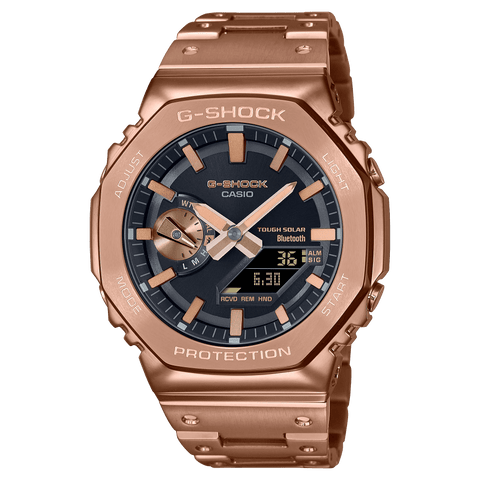 G-Shock Analog-Digital Full Metal Rose Gold IP Men's Watch GMB2100GD-5A