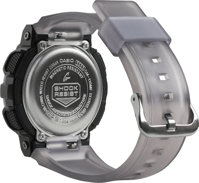 G-Shock Analog-Digital Limited Edition Black Transparent Strap Men's Watch GM110MF-1A