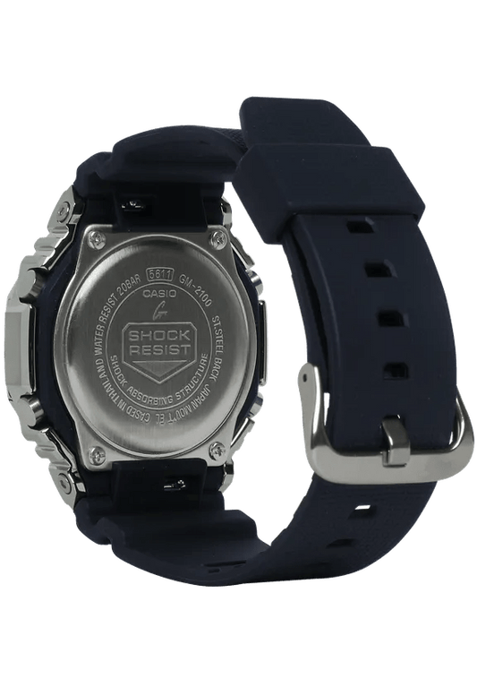 G-Shock G-STEEL Black Dial Black Rubber Strap Men's Watch GBM2100-1A