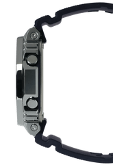 G-Shock Analog-Digital Black Strap Silver Bezel Men's Watch GM2100-1A