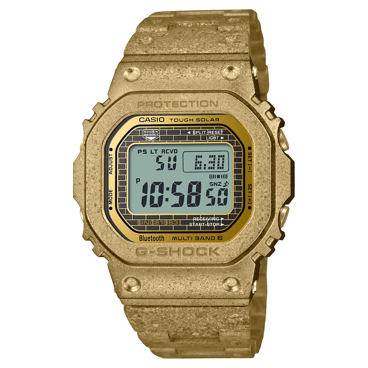 G-Shock Digital Gold-Ion 40th Anniversary Recrystallized Men's Watch GMWB5000PG-9