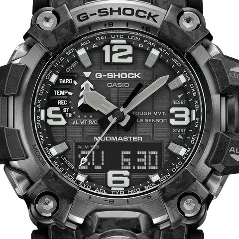 G-Shock Mudmaster Analog-Digital Black Men's Watch GWG2000-1A1