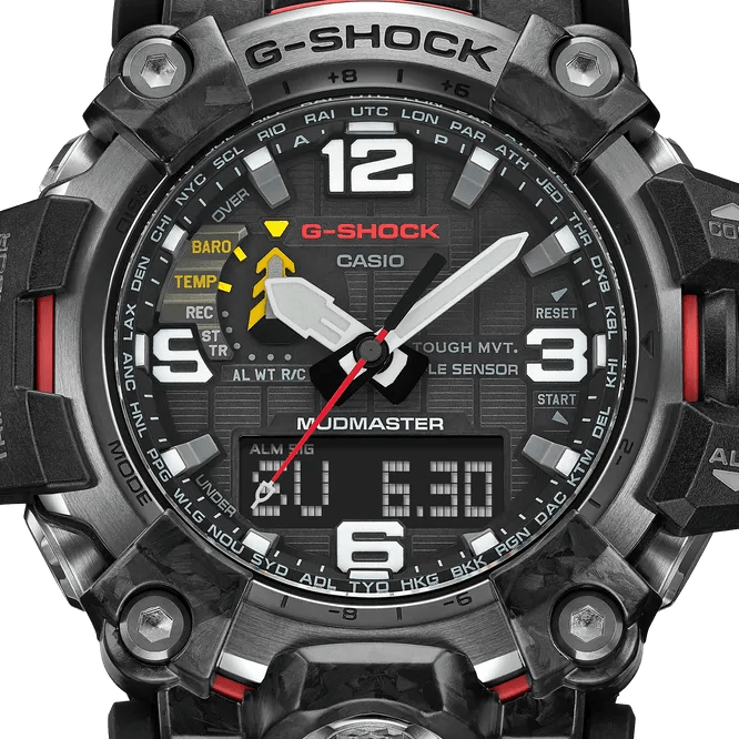 grund Forstyrre død G-Shock Mudmaster Analog-Digital Black-Green Men's Watch GWG2000-1A3– Time  Machine Plus