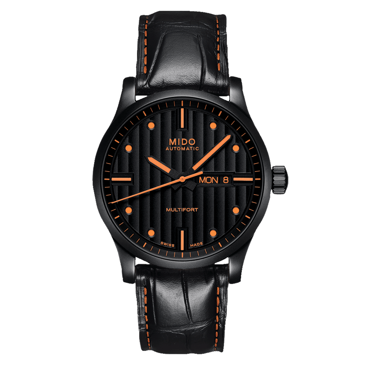 Mido Multifort Special Edition Black PVD Case Men's Watch M0054303605180