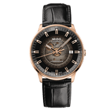 Mido Commander Gradient Rose Gold PVD Skeleton Dial Men's Watch M0214073641100
