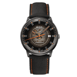 Mido Commander Gradient Black PVD Skeleton Dial Men's Watch M0214073741100