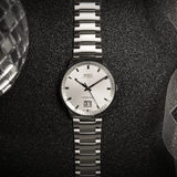 Mido Commander Big Date Silver Dial Steel Men's Watch M0216261103100
