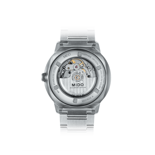 Mido Commander Big Date Black Dial Steel Men's Watch M0216261105100