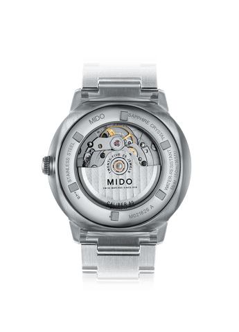 Mido Commander Big Date Anthracite Dial Steel Men's Watch M0216261106100
