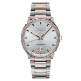 Mido Commander Big Date Silver Dial Two-Tone Steel Men's Watch M0216262203100