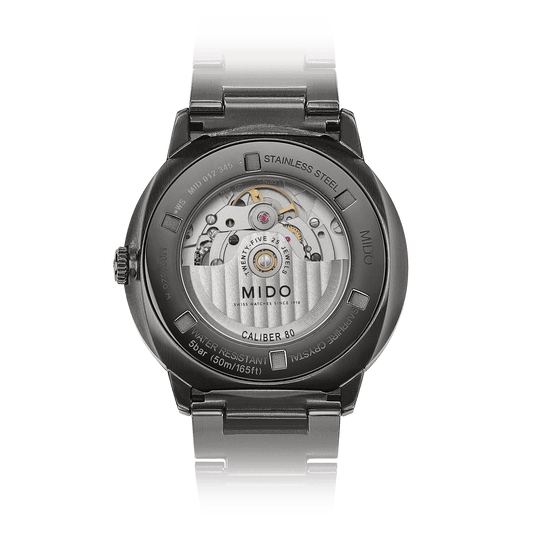 Mido Commander Big Date Black PVD Steel Men's Watch M0216263305100