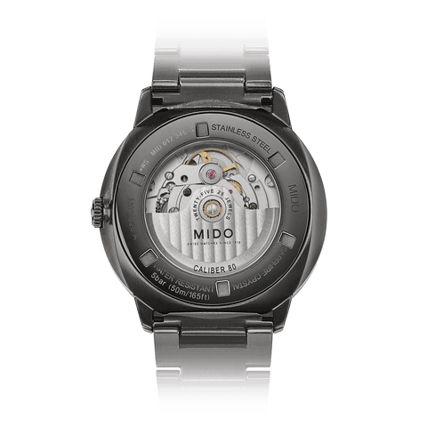 Mido Commander Big Date Black PVD Steel Men's Watch M0216263305100