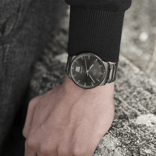 Mido Commander Big Date Anthracite PVD Steel Men's Watch M0216263306100