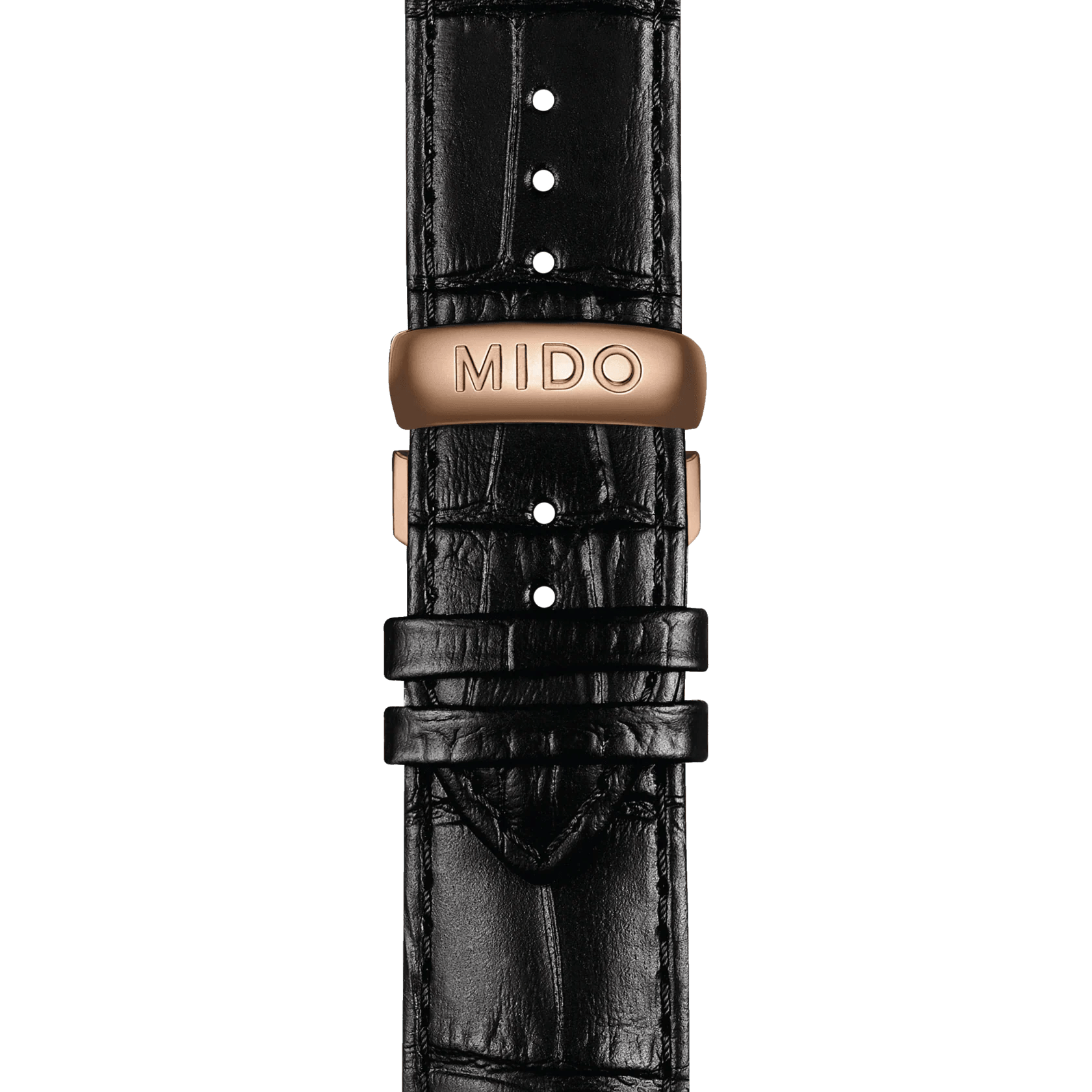 Mido Commander Big Date Rose Gold-Black Men's Watch M0216263605100