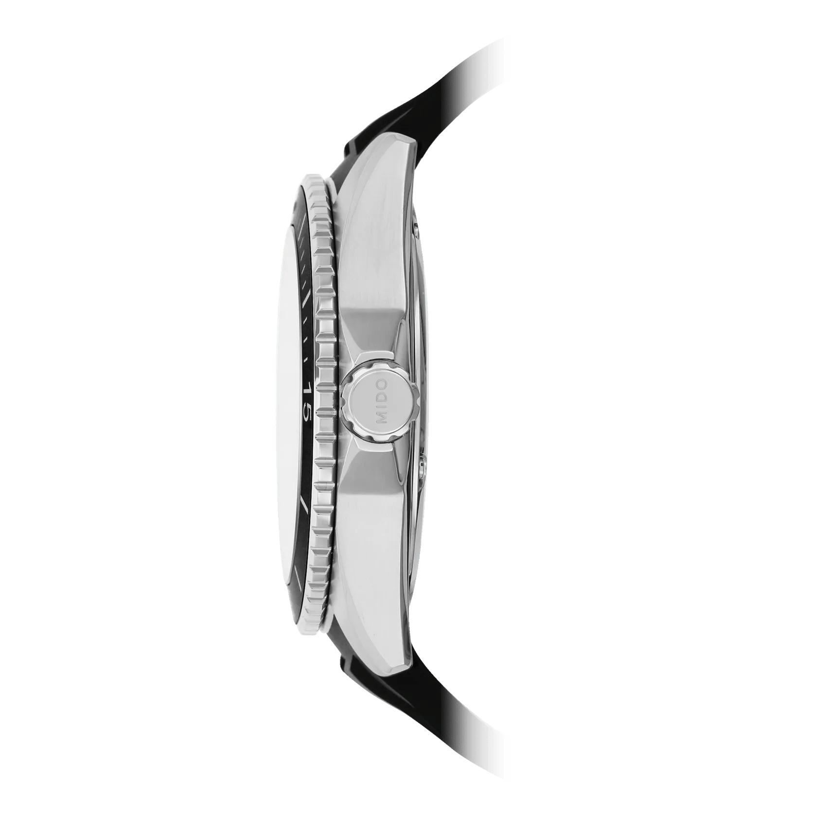Mido Ocean Star 200 Black Dial Black Strap Men's Watch M0264301705100