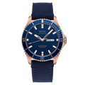 Mido Ocean Star 200 Rose Gold Blue Strap Men's Watch M0264303604100