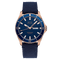 Mido Ocean Star 200 Rose Gold Blue Strap Men's Watch M0264303604100