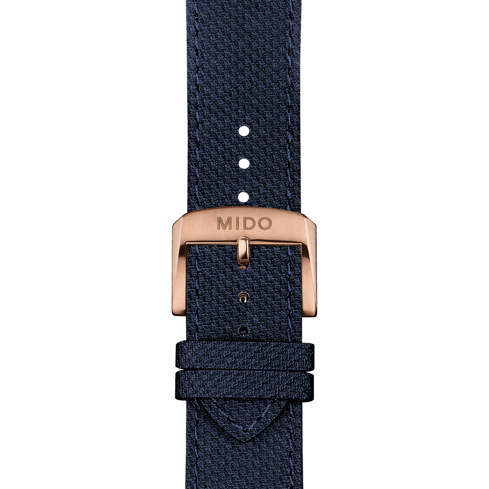 Mido Ocean Star 200 Rose Gold Blue Strap Men's Watch M0264303604100